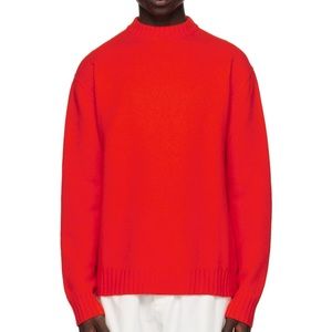 Jil Sander - 100% Wool Crewneck Sweater